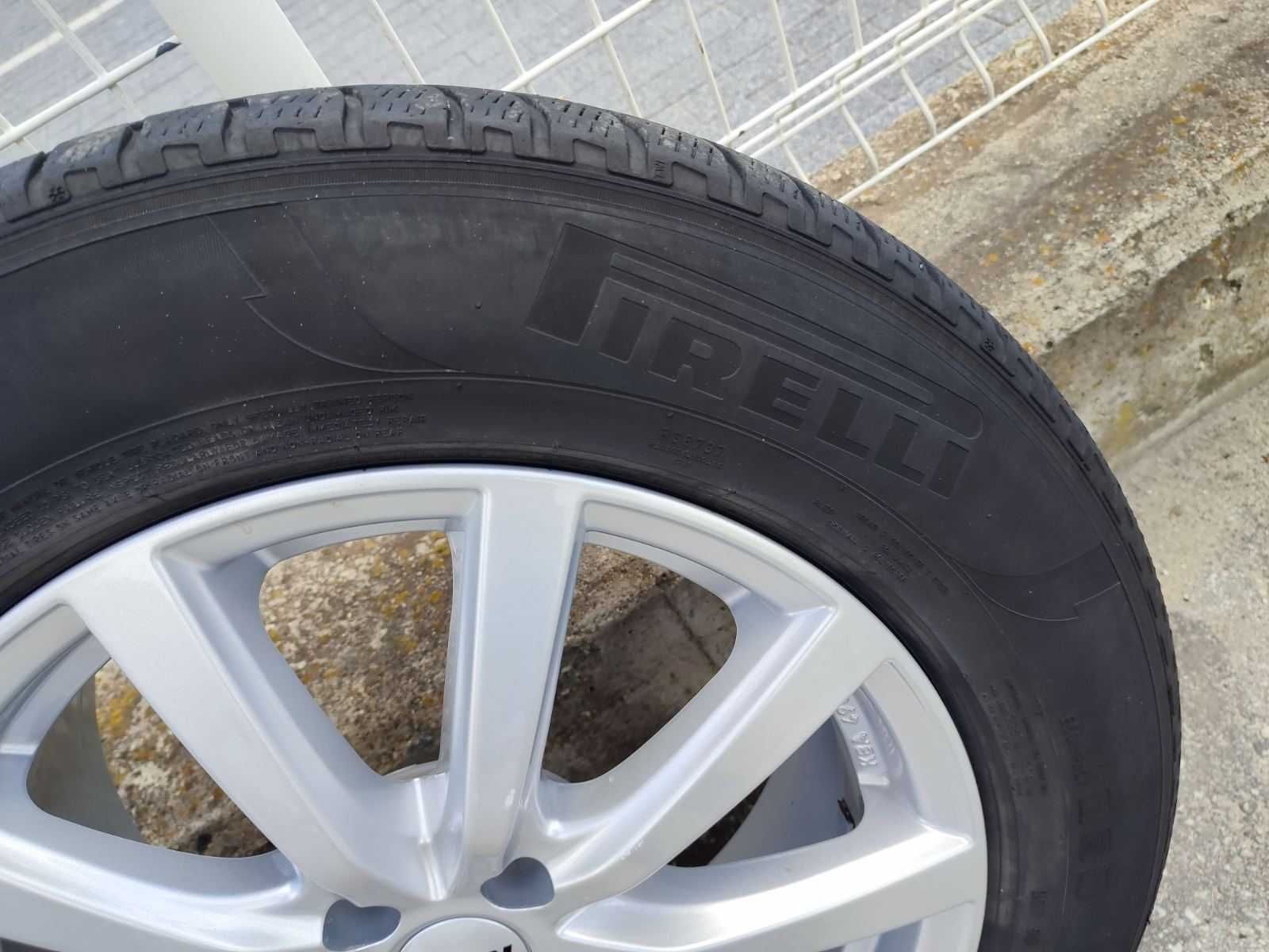 274 - 4бр. Алуминиеви джанти 17'' 5x108 с гуми 215/65R17 Opel