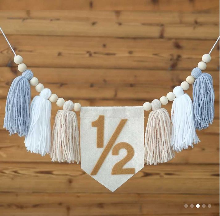 Украса 6 месеца,половин годинка