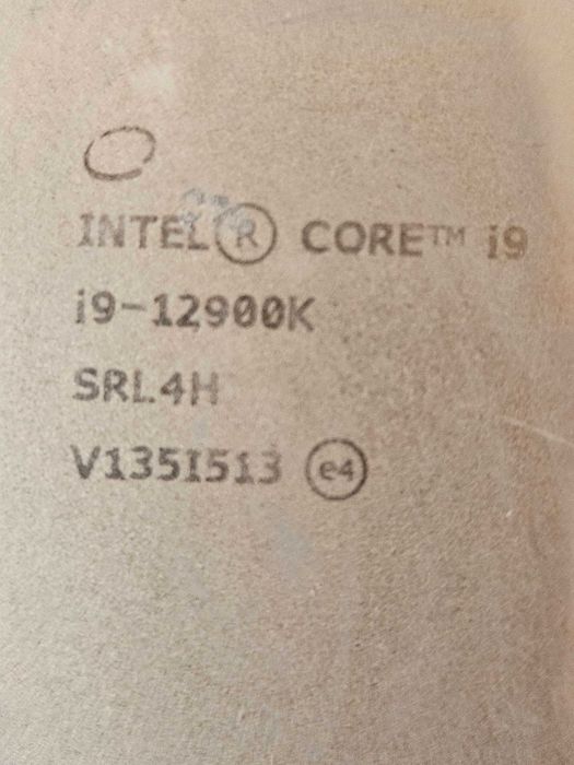Процессор Intel Core I9 12900K