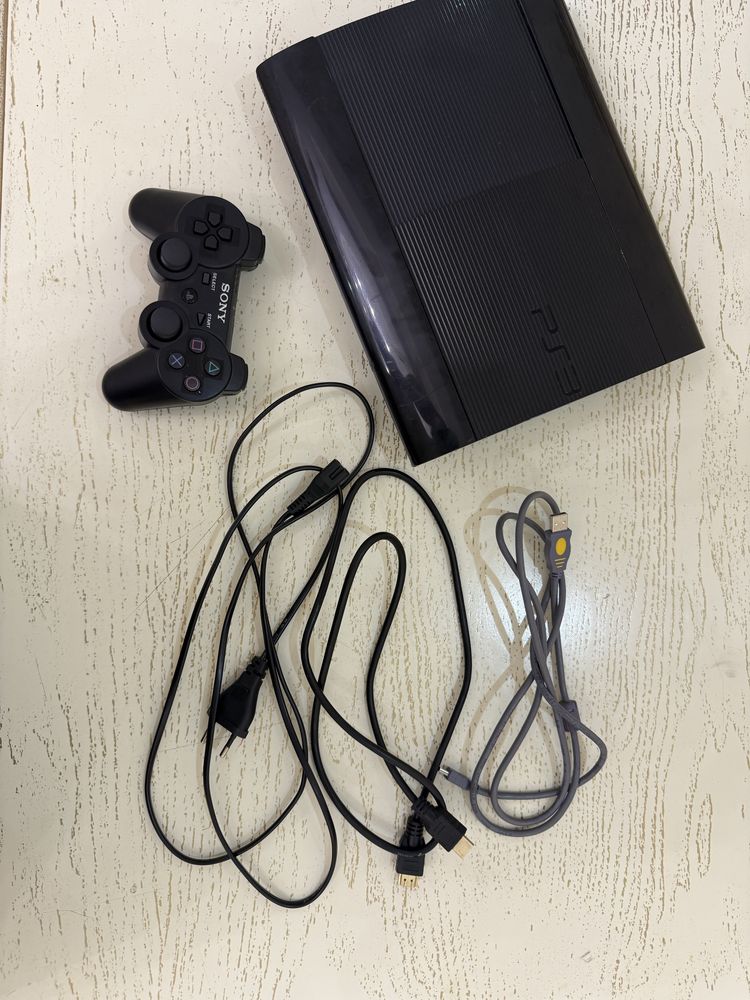 PS3 super-slim model (black)