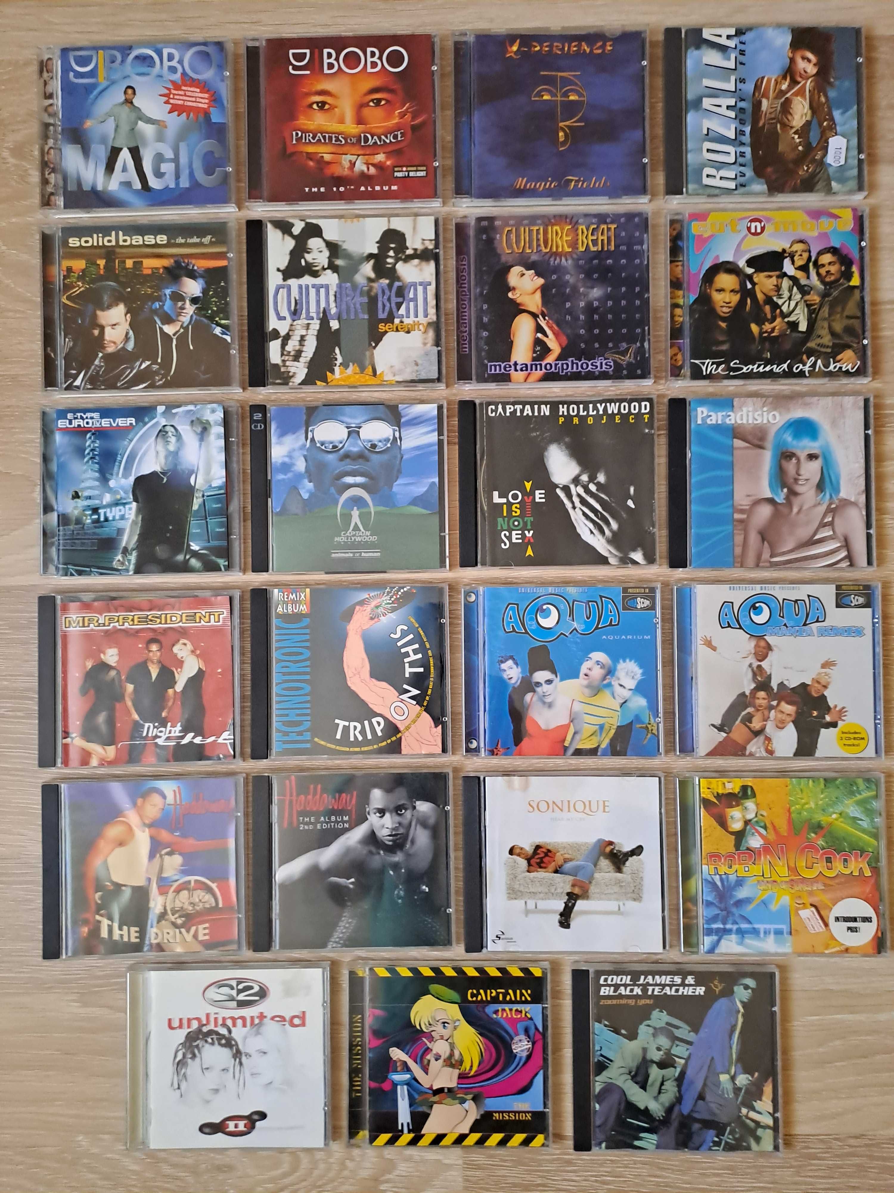 Colectie 10 CD Albume originale Euro-House, Electronica