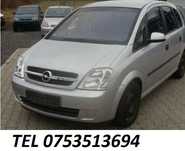 OPEL MERIVA  capota ,bara fata ,faruri,aripi PORTIERA