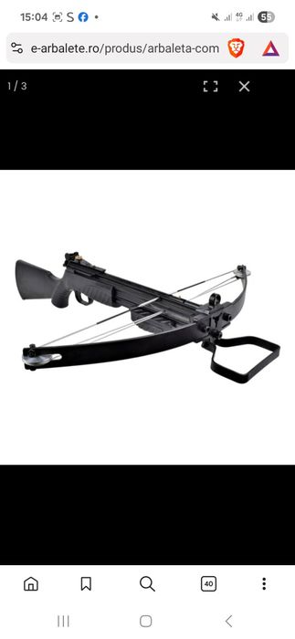 PUSCĂ Arbaletă compound cu bile

Vând arbaleta deoar