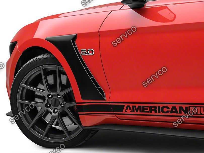 Ornamente aripa bara fara Ford Mustang Ecoboost, V6, GT 2015-2021 v1