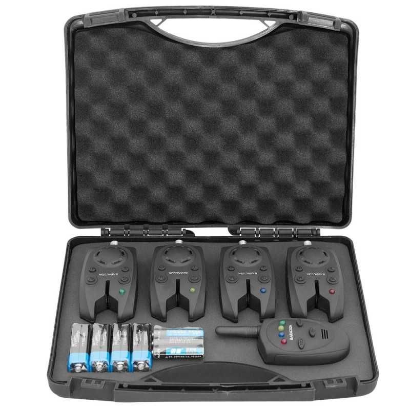 Set 4 avertizoare wireless HX-4000A + receptor Baracuda