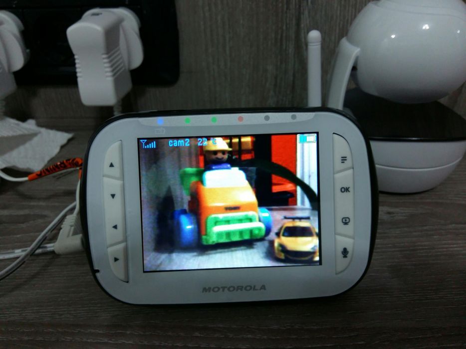 Видео бебефон Motorola MBP 43