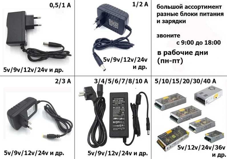 шнур кабель питания для зарядки на ноутбук и для блока питания