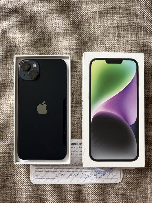 iPhone 14 plus 128 GB в идеальном состоянии, без ремонта.акб:92