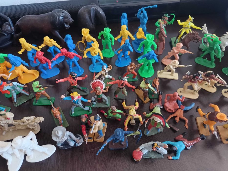 indieni si cowboy figurine jucarii