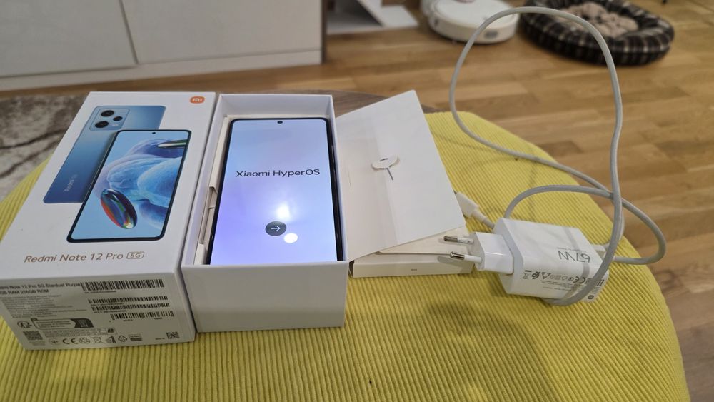 Xiaomi Redmi Note 12 Pro 5G лилав