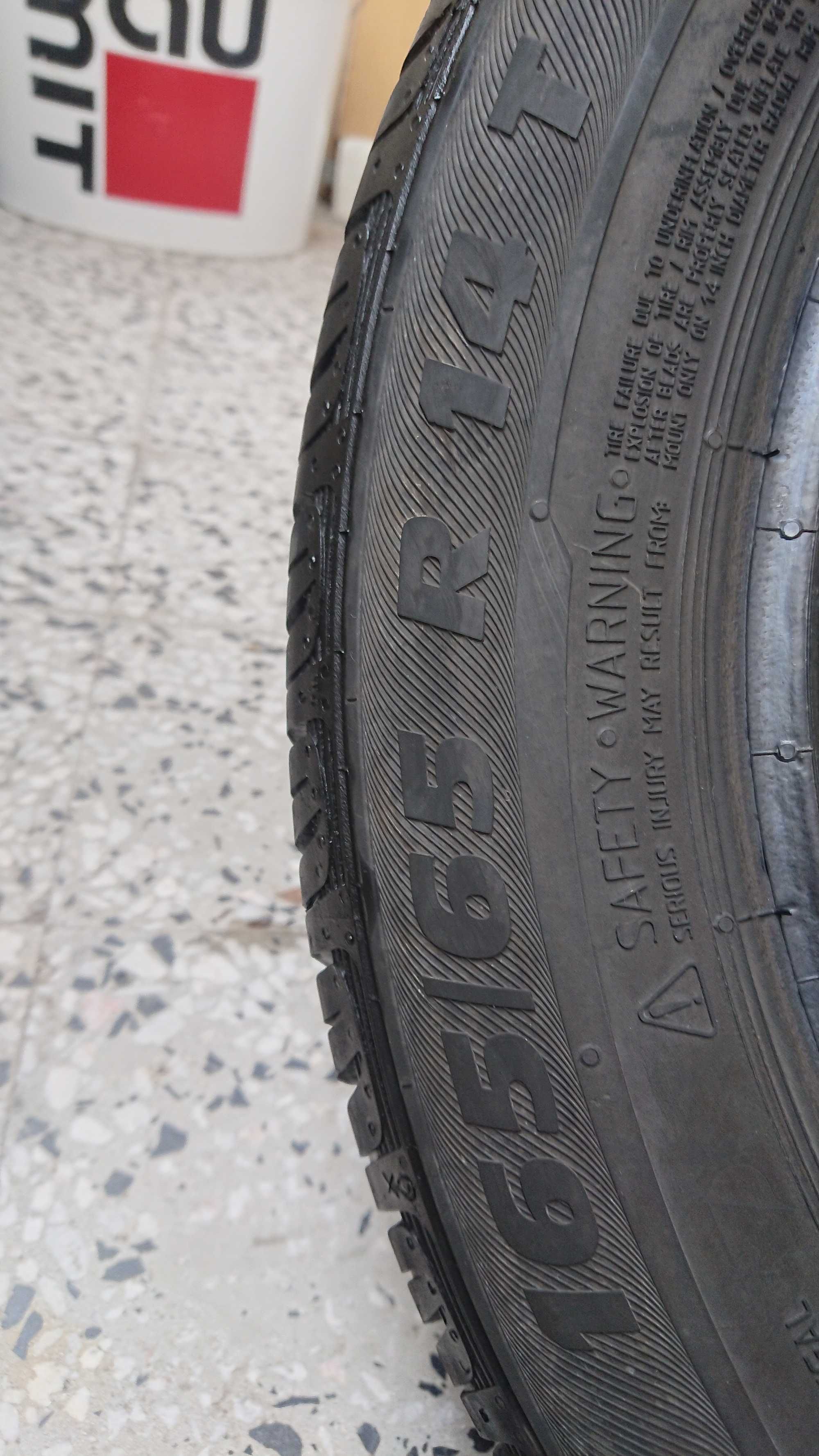 Гуми Semperit 165/65 R14T -използвани много малко ,като нови