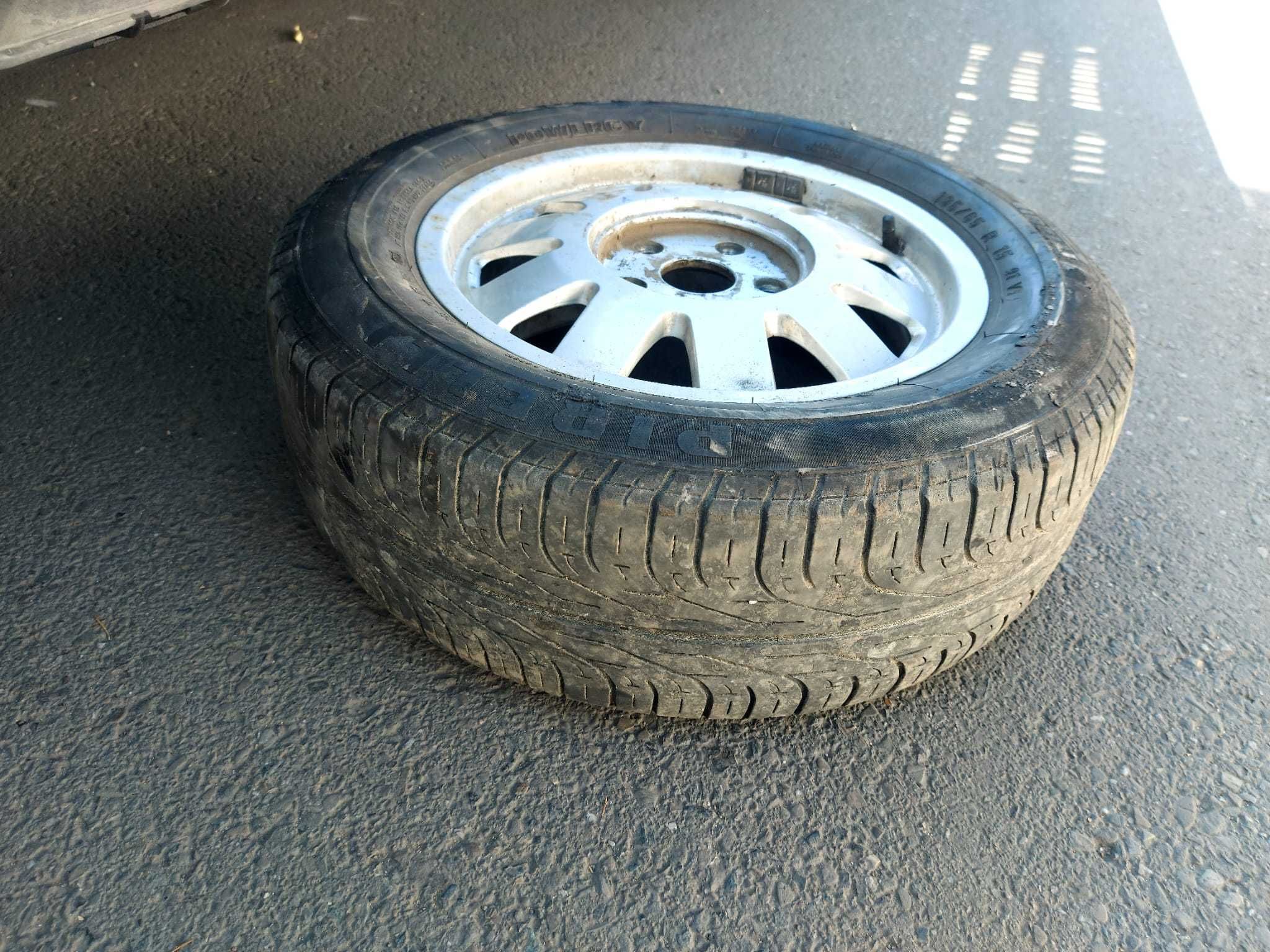 roata cu cauciuc pirelli +janta aliaj  AUDI  195 65 r15 cu  et45