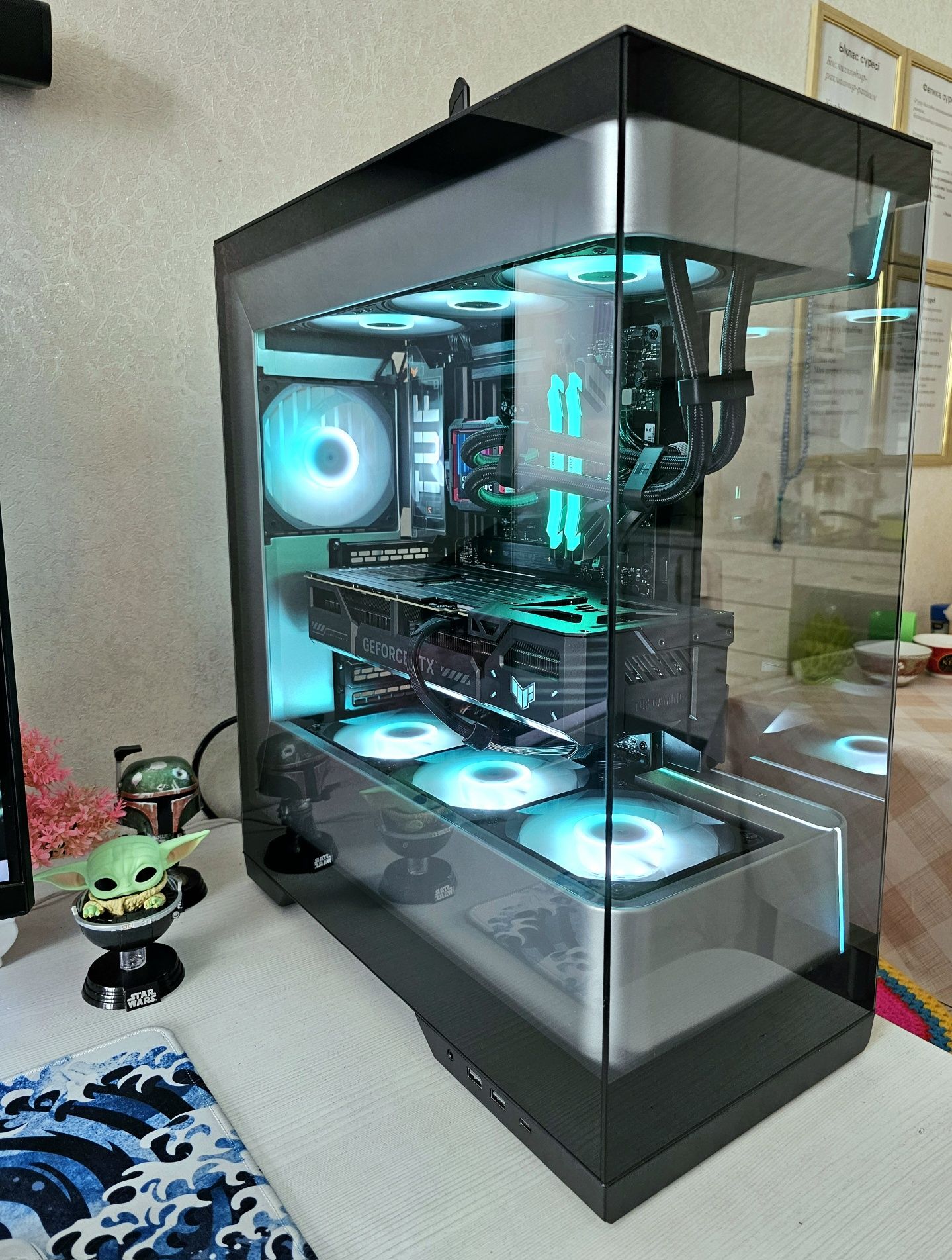Эксклюзив Evolv S2, 9800x3d, X870, 5070 asus TuF, новый, дешевле маг.