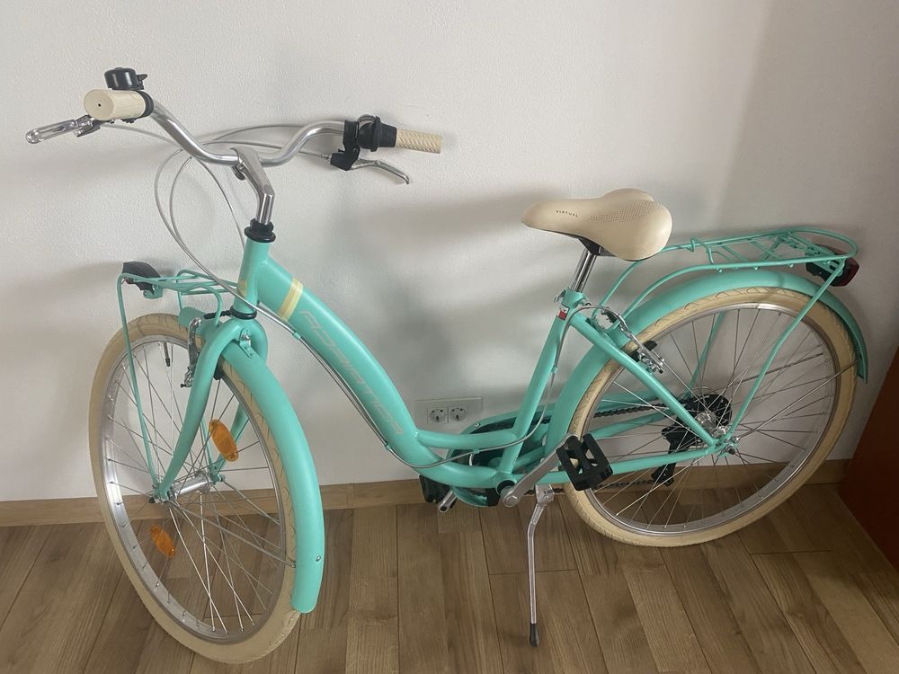 Bicicleta Adriatica Panda 26 Lady 6V Verde Mat 42 cm