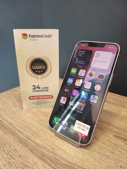 iPhone 14 128GB (AG51 b1028) - Garantie 2 ani!