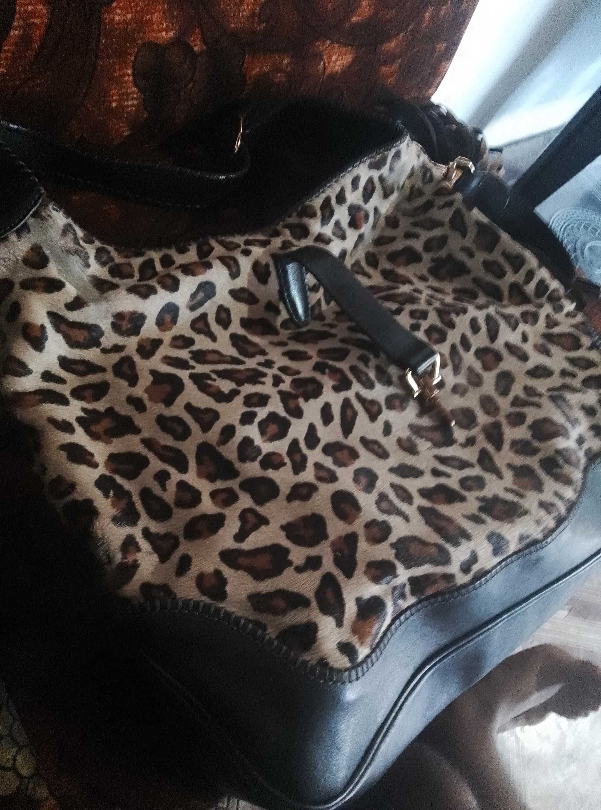 Дамска чанта Gucci Leopard