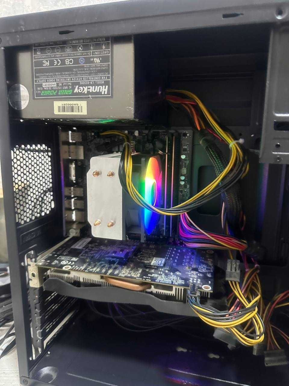 Игровой кейс - Core i3 12100 + 16 gb ddr4 3200mhz + 6 gb видеокарта