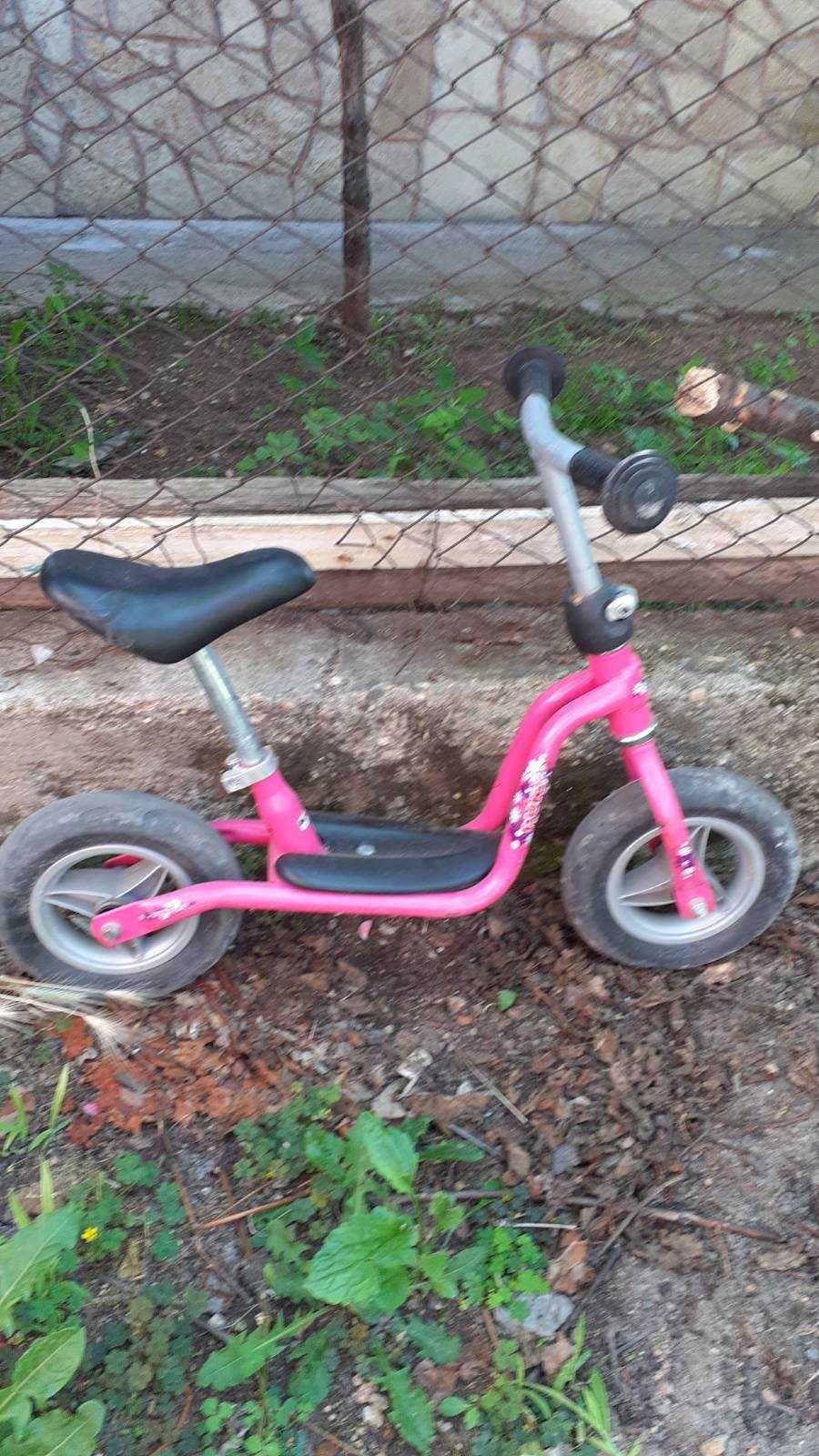 Детско колело Puky, балансиращо, розов цвят