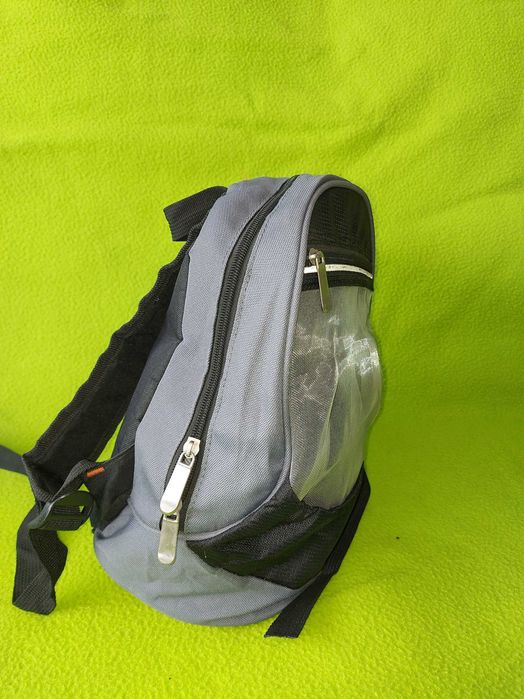 Ghiozdan pentru gradinita baieti / fetite, 3-11 ani, gri, 34x 24  x 17