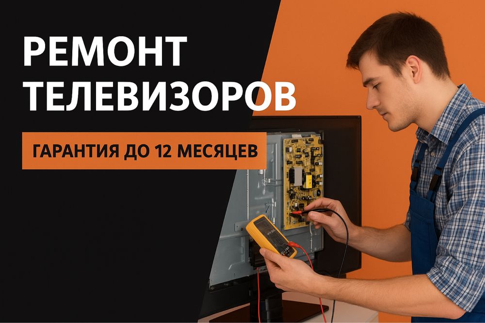 Ремонт телевизоров / Мастер на дом Петропавловск