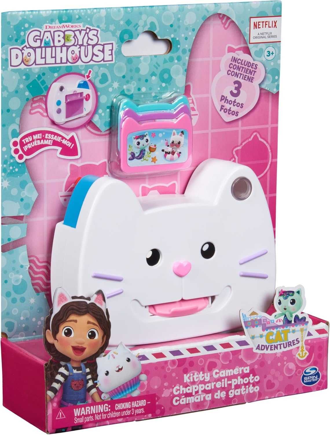 Детска играчка Gabbys Dollhouse Камера Кити фотоапарат Котешка къща