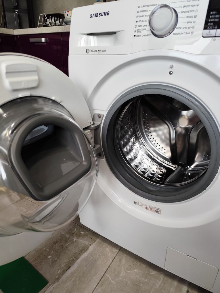 Пералня Samsung Eco Bubble,  AddWash, 1200 об/мин, 7 кг, Клас A+++