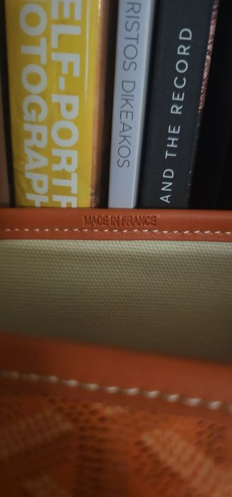 Geanta shopper piele ecologica Goyard