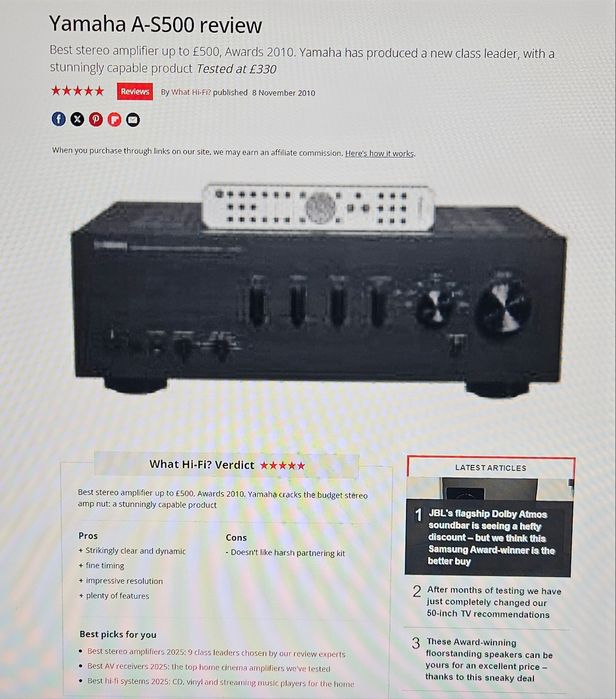 Sistem audio HI-FI 2.1 – amplificator stereo , boxe și subwoofer activ