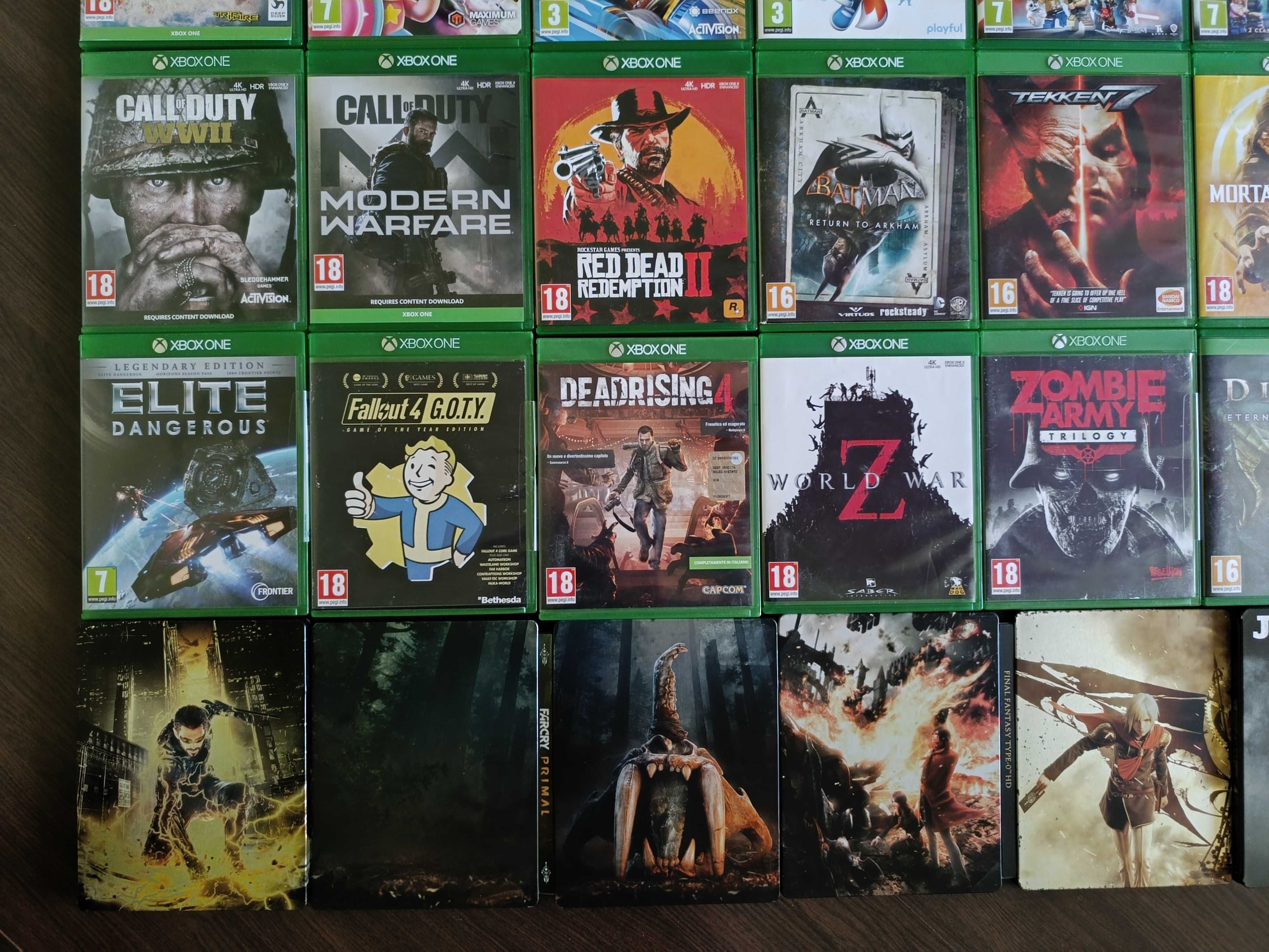 Xbox One RDR2 Naruto Forza Lego Call Of Duty Mafia CTR Lego Batman MK