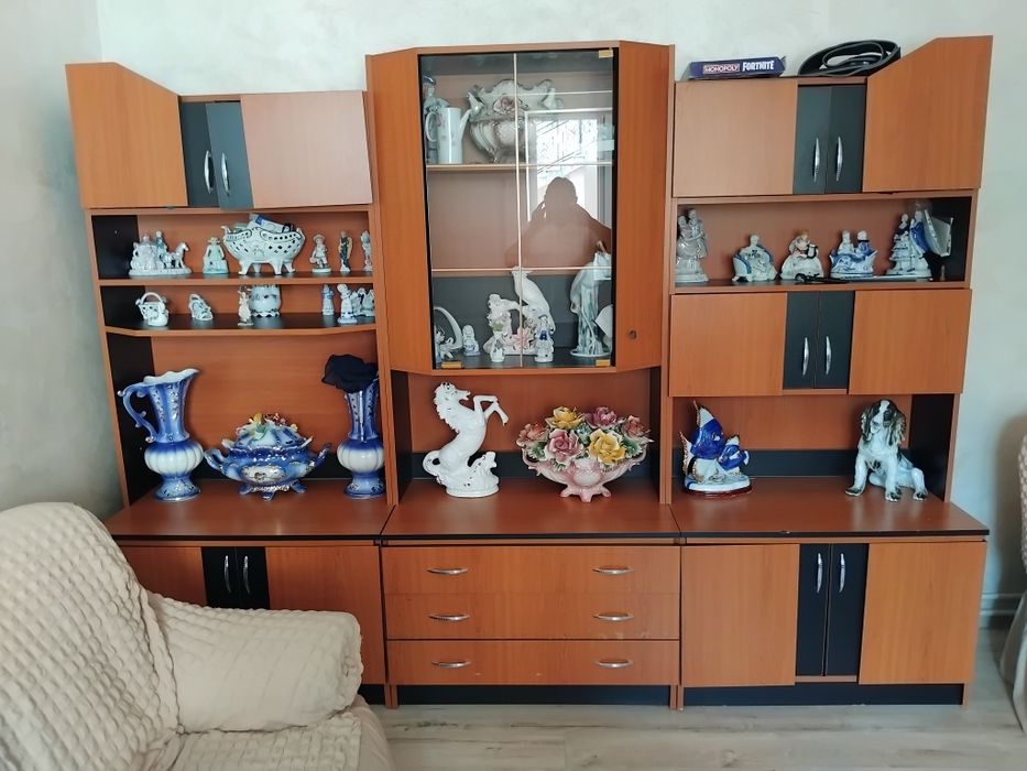 Vitrină tip bibliotecă