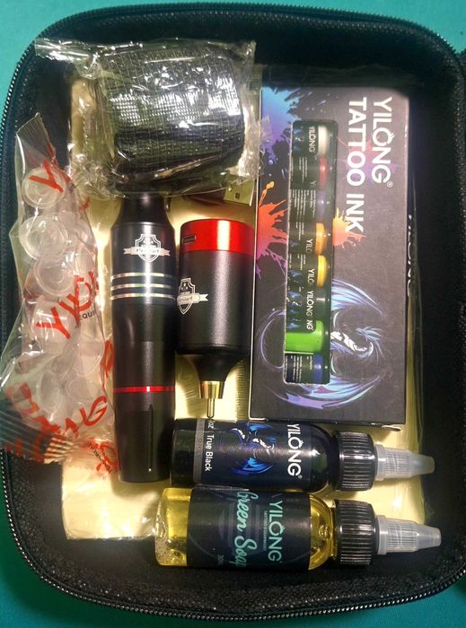 Kit NOU profesional de tatuat/tatuaje de vanzare