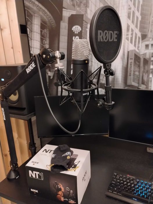 Microfon Rode NT1 Signature Black + Accesorii - Stare Excelenta