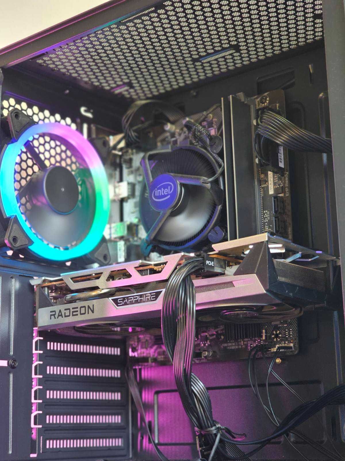 RX 9060XT 8GB/Ryzen 7-5700X/RAM 32GB/SSD 1TB/Чисто Нов+Гаранция