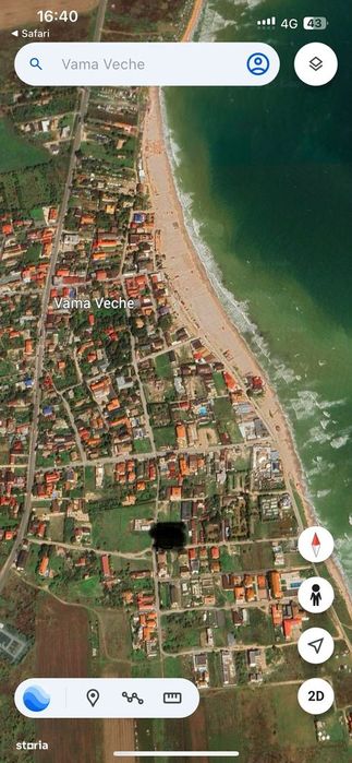 Teren de vânzare aproape de mare, acces asfaltat