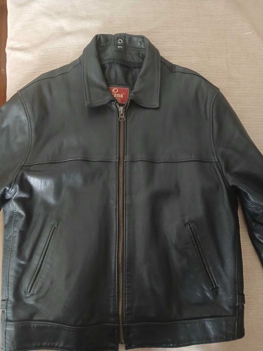 Мъжко яке от естествена кожа р-р L!