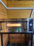 cuptor pizza masa inox al malaxor masa rece cu vitrina de prezentare