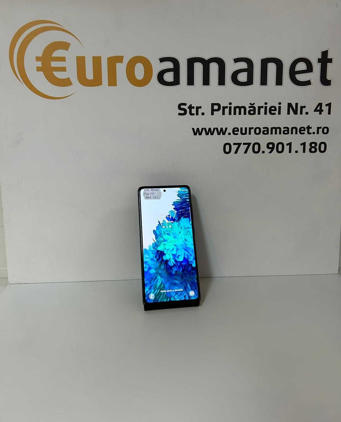 Telefon mobil Samsung Galaxy S20 FE, 128GB, 6GB RAM, Cloud Navy -P-