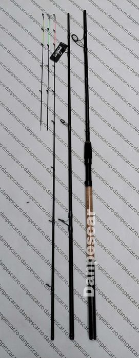 Lanseta PRO FL Black FORCE FEEDER 3,60m 180 grane 3 varfuri