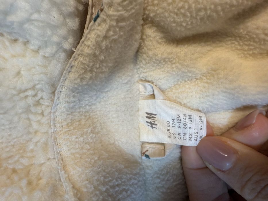 Водоустойчив бебешки космонавт Н&М 80см 9-12м