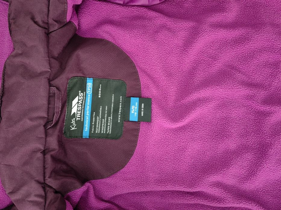 Geaca fete 5-7 ani iarna