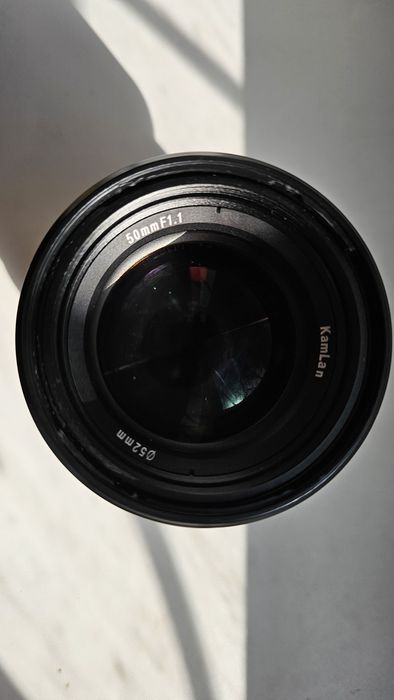 Kamlan 50Mm F1.1 для Sony Alpha E mount
