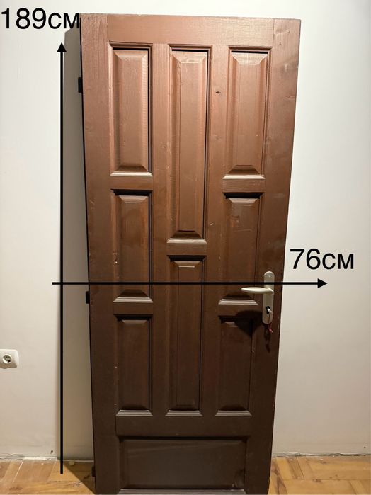 Дървени Интериорни врати без каси