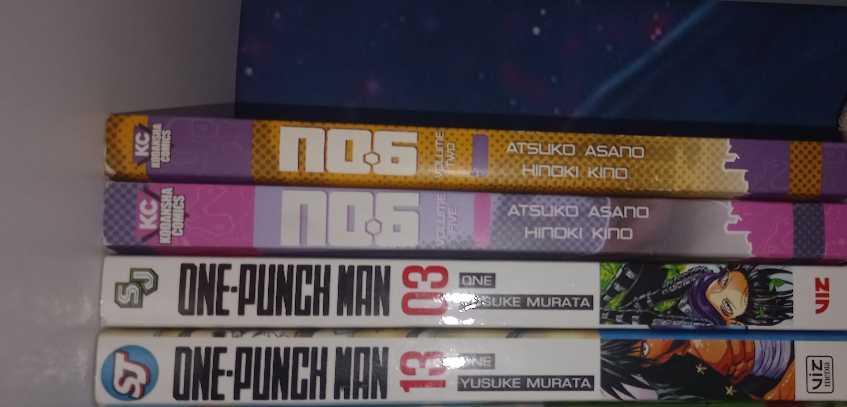 Manga my hero academia/one punch man/no.6