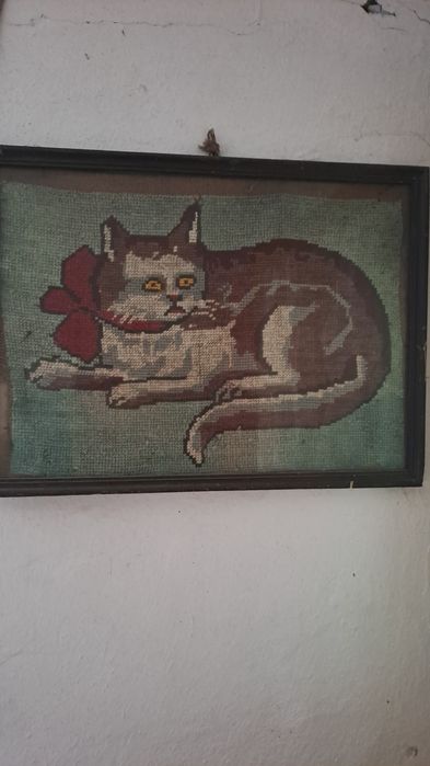 Tablou cusut pe pânză