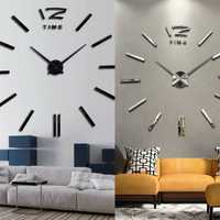 Стенен часовник 3D 90-130см диаметър