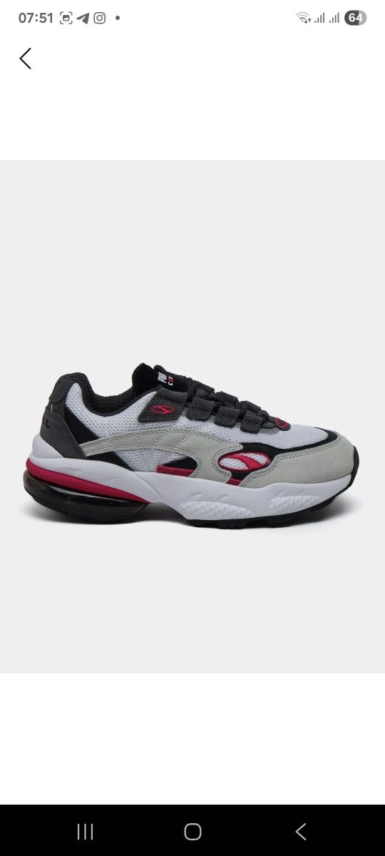 Puma venom black-fuchsia purple