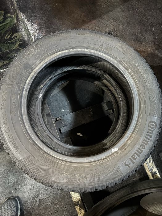 185/60R15 Continental Pirelli 7-6mm stare foarte buna
