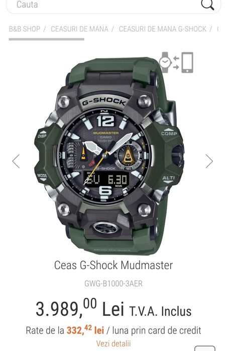 G-Shock Mudmaster | GWG-B1000-3AER