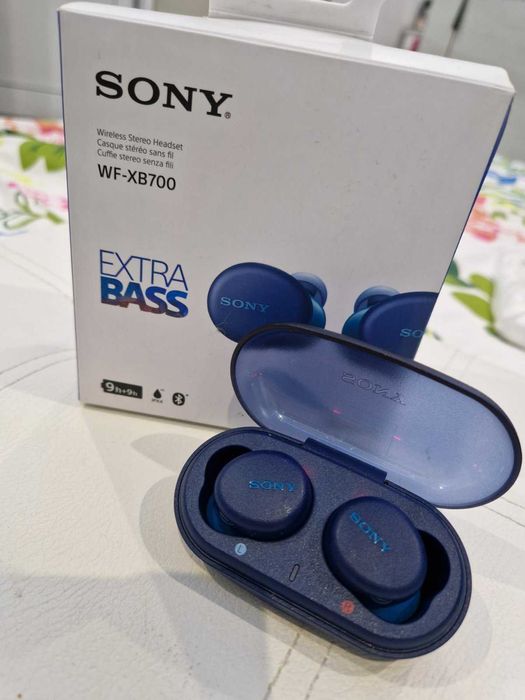 Слушалки Sony WF-XB700L, EXTRA BASS