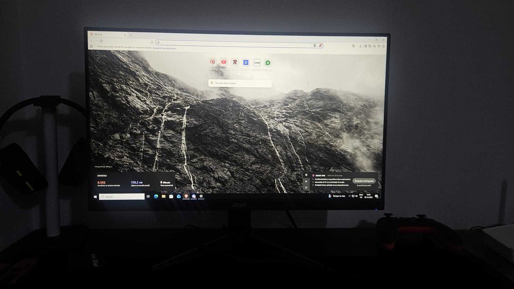 Monitor Gaming LED IPS ACER Nitro VG240Y, 23.8", Full HD, 75Hz